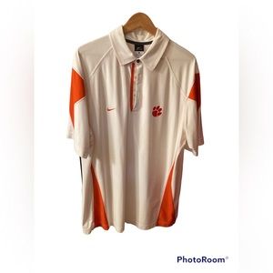 Nike dry fit Clemson “coaches” shirt